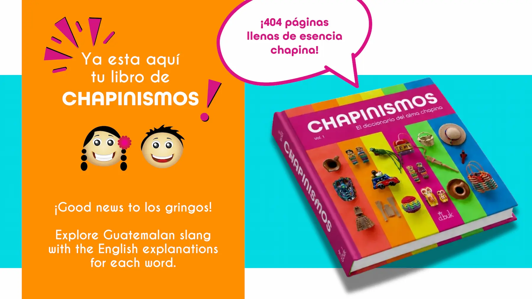 Portada del libro Chapinismos, el diccionario del alma chapina