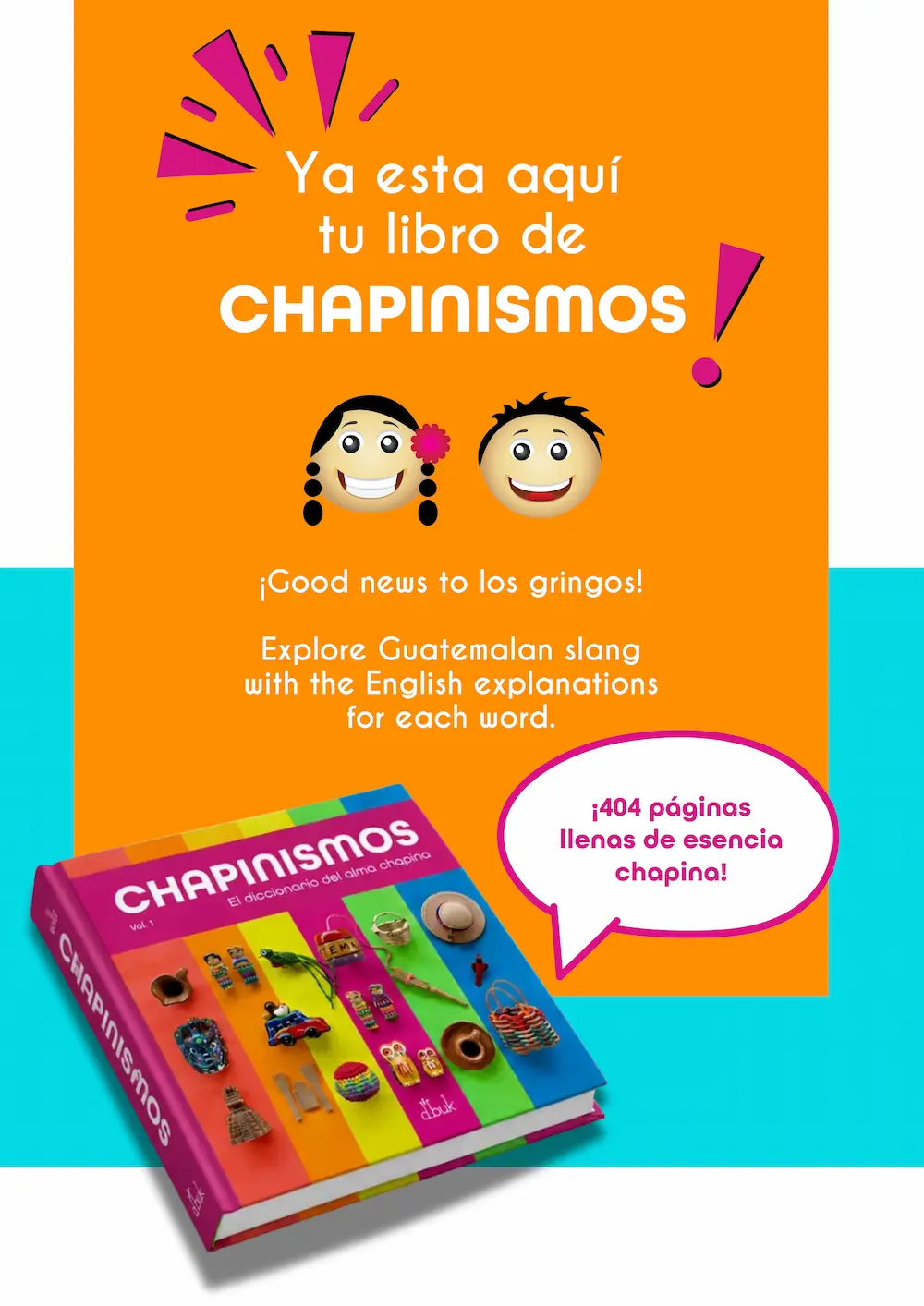 Portada del libro Chapinismos, el diccionario del alma chapina